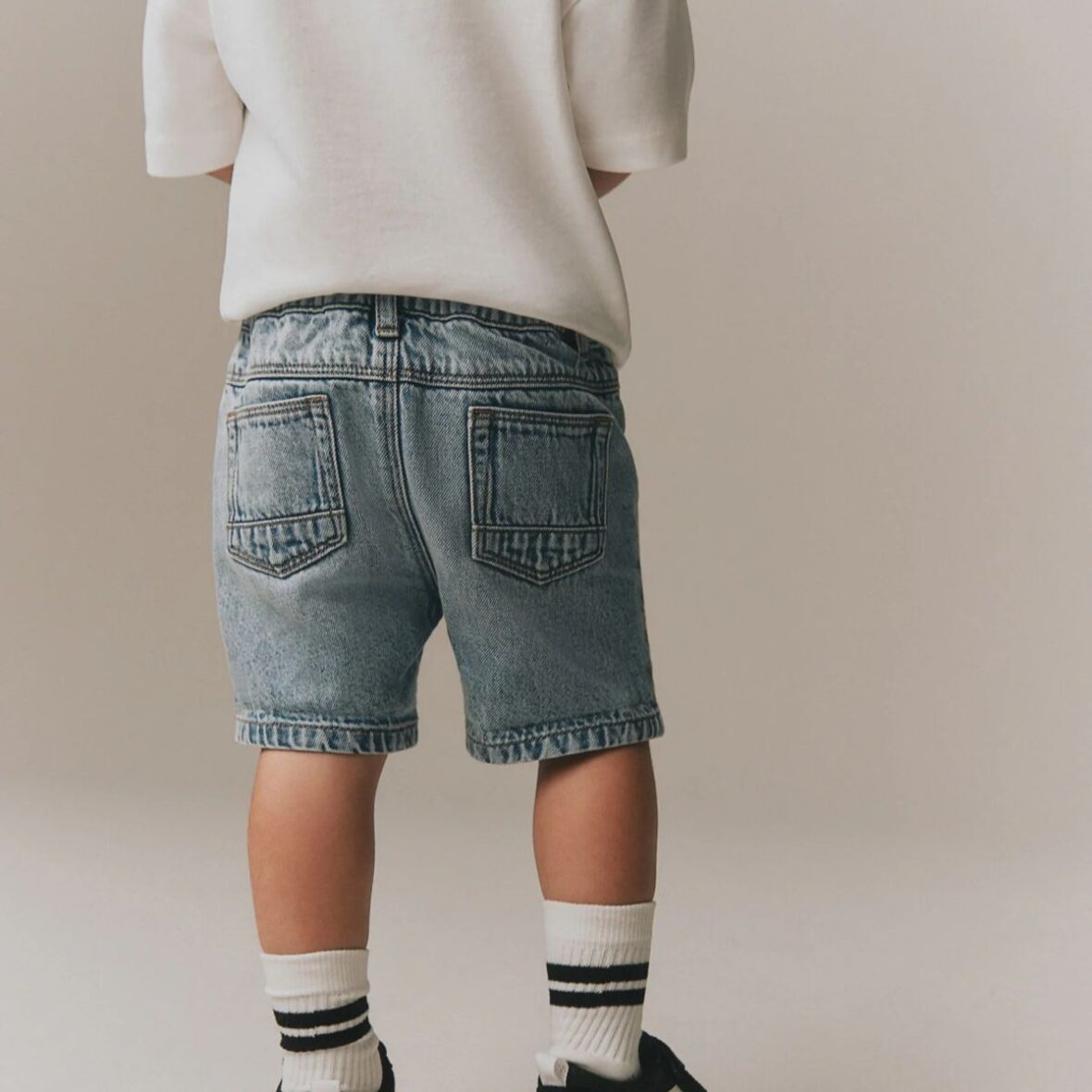 Light Blue Denim Shorts 4