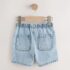 Light Blue Pull On Loose Denim Shorts 1