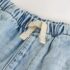 Light Blue Pull On Loose Denim Shorts 2
