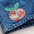 Mid Blue Denim Fruit Character Pull On Denim Shorts 2