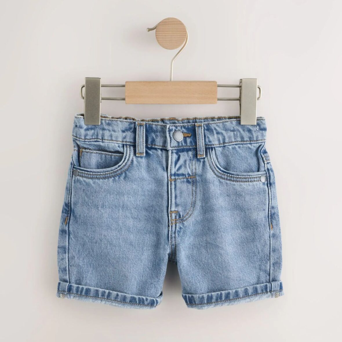 Mid Blue Denim Shorts (3mths-7yrs)