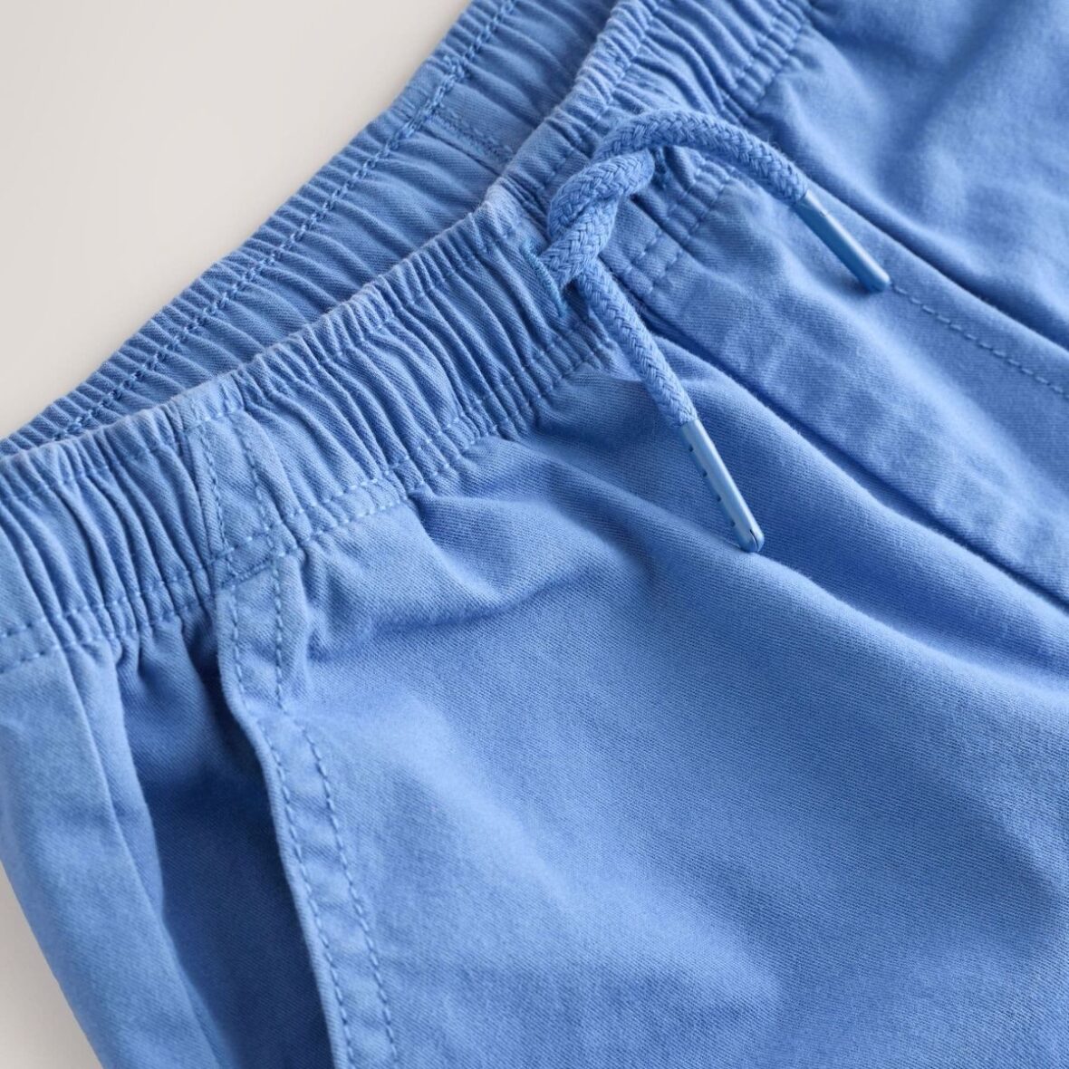 Mid Blue Regular Fit Shorts 4