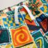 Multi Postcard Print Pull On Bermuda Shorts 2