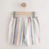 Multi Stripe Linen Blend Pull On Shorts 2