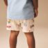 Multi Transport Linen Blend Pull On Shorts 3