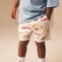 Multi Transport Linen Blend Pull On Shorts 4