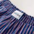 Navy/Red Stripe Textured Shorts 3