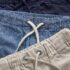 Navy/Stone/Chambray Blue Pull On Shorts 3 Pack 4