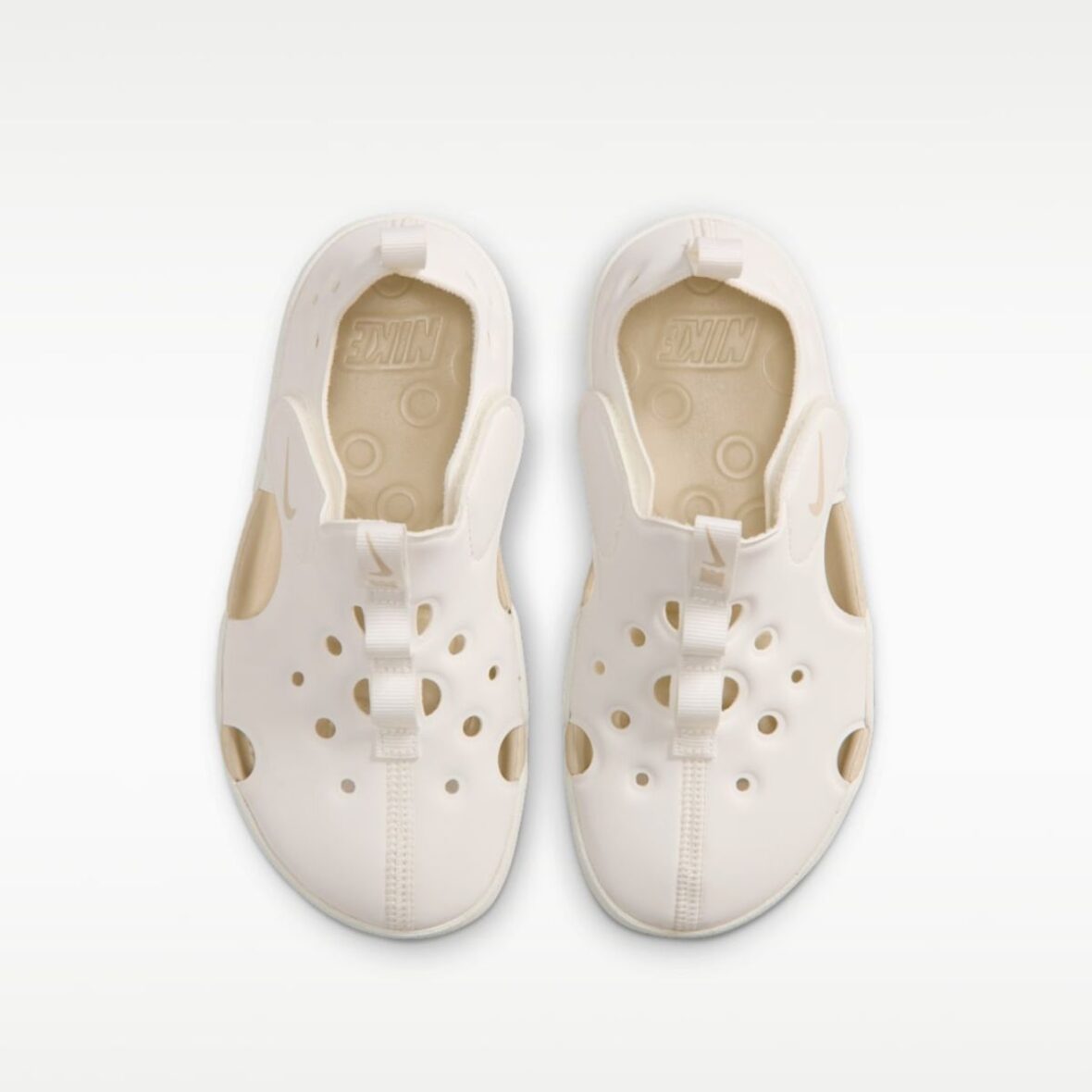 Nike Sunray Protect 4 Kids Sandals Gold Off White 4