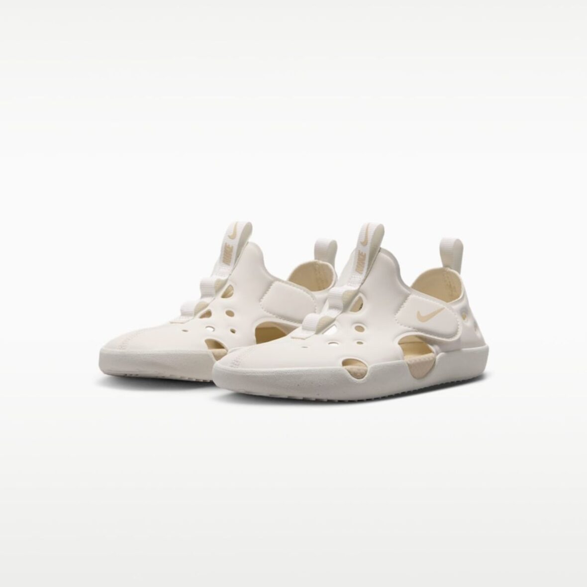 Nike Sunray Protect 4 Kids Sandals Gold Off White 5