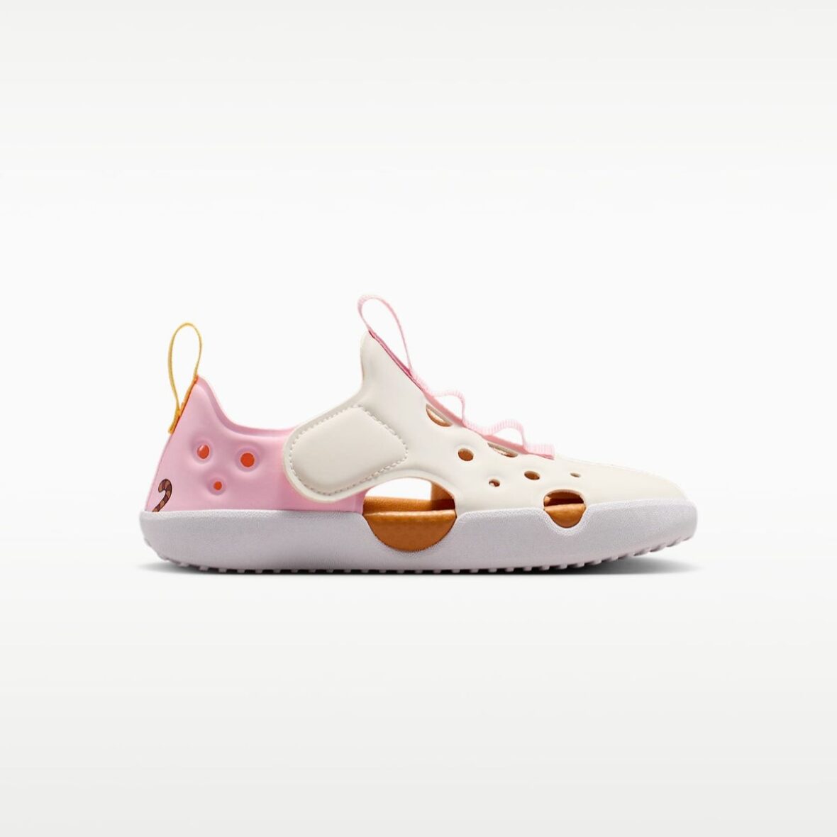 Nike Sunray Protect 4 Kids Sandals Orange White 3