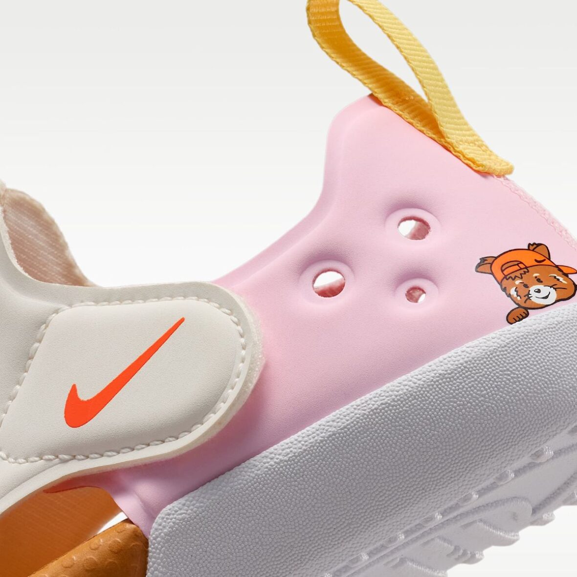 Nike Sunray Protect 4 Kids Sandals Orange White 8