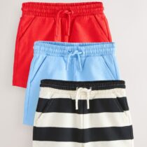 Red/Blue Jersey Shorts 3 Pack 4