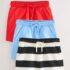 Red/Blue Jersey Shorts 3 Pack 4