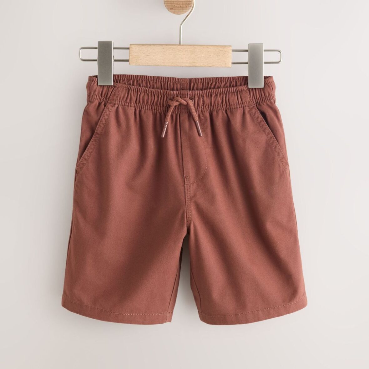 Rust Brown Regular Fit Shorts (3-16yrs)