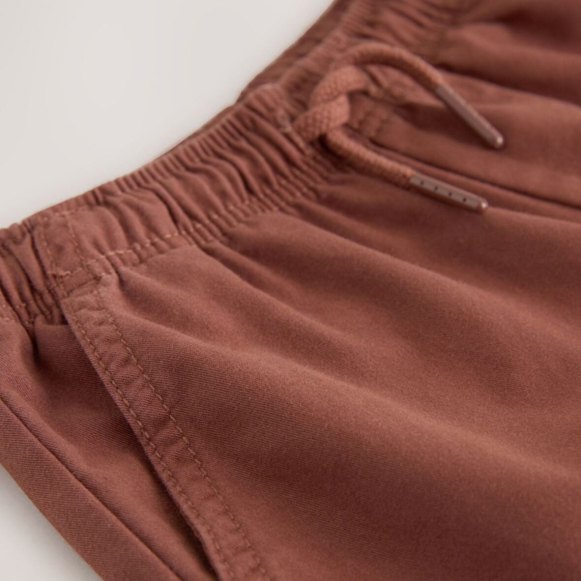 Rust Brown Regular Fit Shorts 4