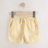 Rust Orange/Yellow/Stripe Linen Blend Shorts 3 Pack 4