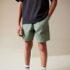 Sage Green Regular Fit Shorts 3