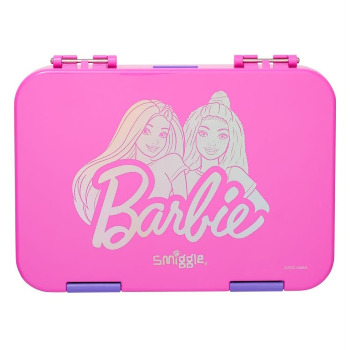 Smiggle Barbie Medium Happy Bento Lunchbox – Pink
