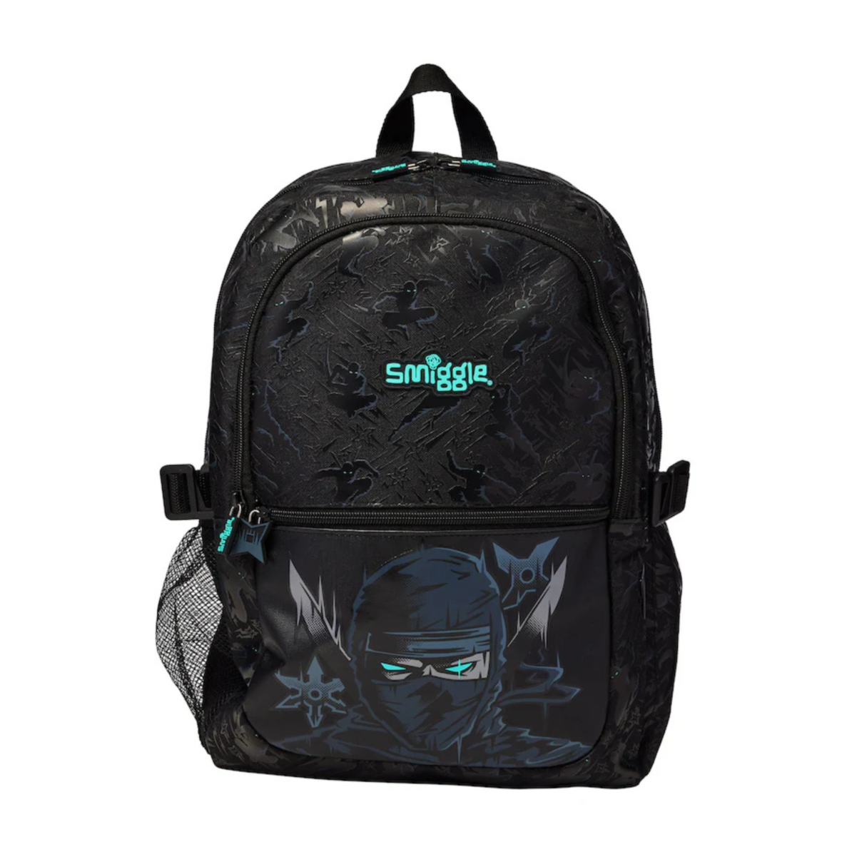 Smiggle Black All Stars Classic Attach Backpack