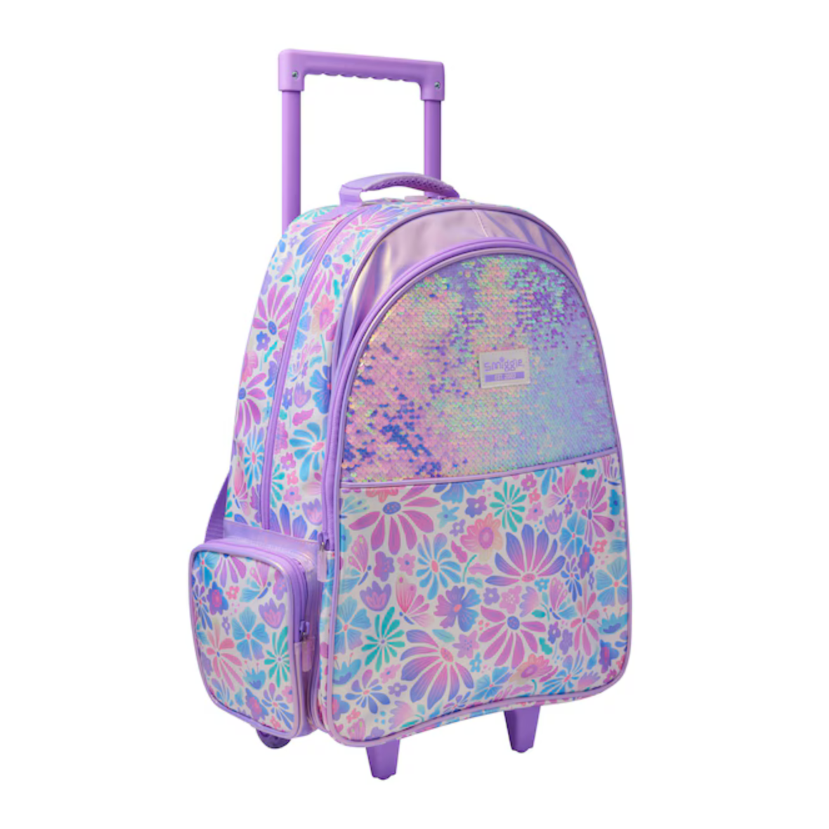 Smiggle Bloom Trolley Backpack With Light Up Wheels (3)