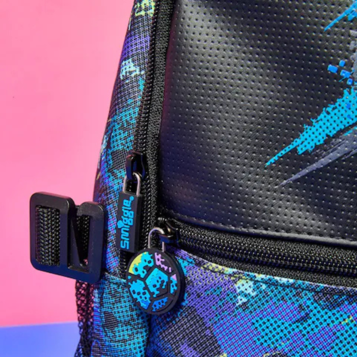 Smiggle Blue Trailblazer Classic Attach Backpack (4)