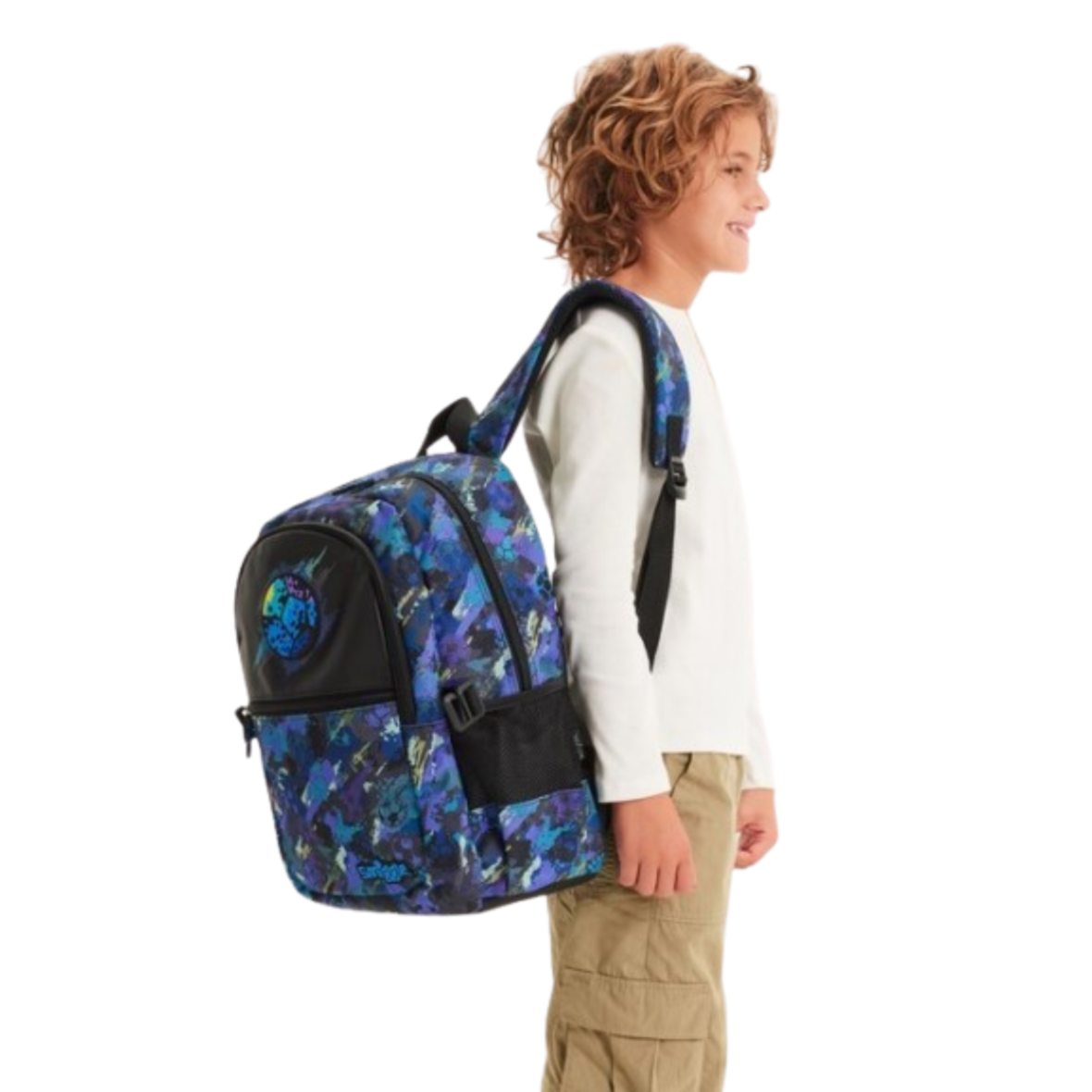 Smiggle Blue Trailblazer Classic Attach Backpack (5)