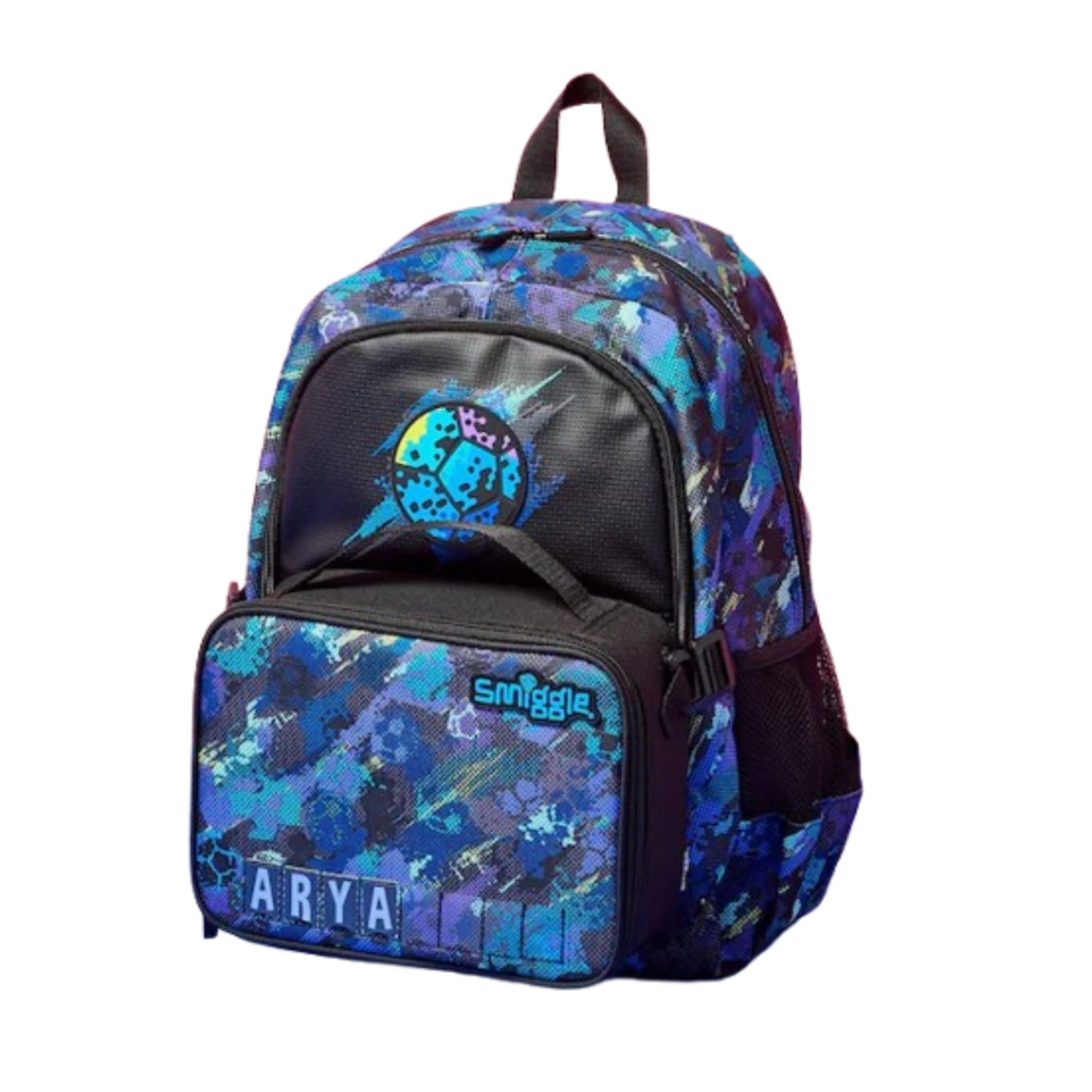Smiggle Blue Trailblazer Classic Attach Backpack (6)