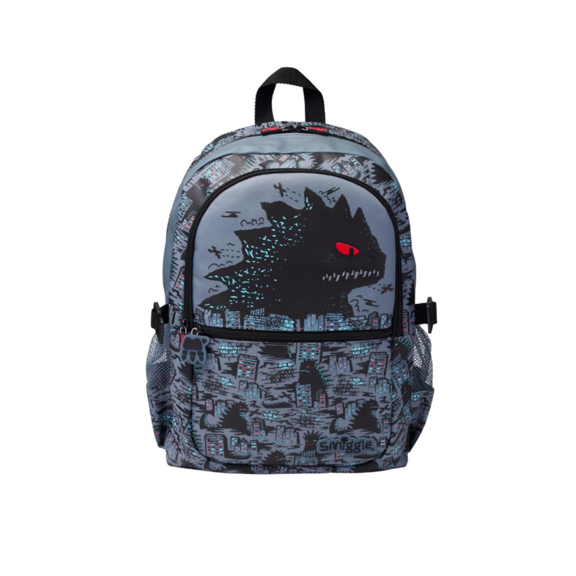 Smiggle Bright Eyes Classic Attach Backpack – Grey