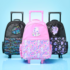 Smiggle Bright Eyes Trolley Backpack With Light Up Wheels6 1