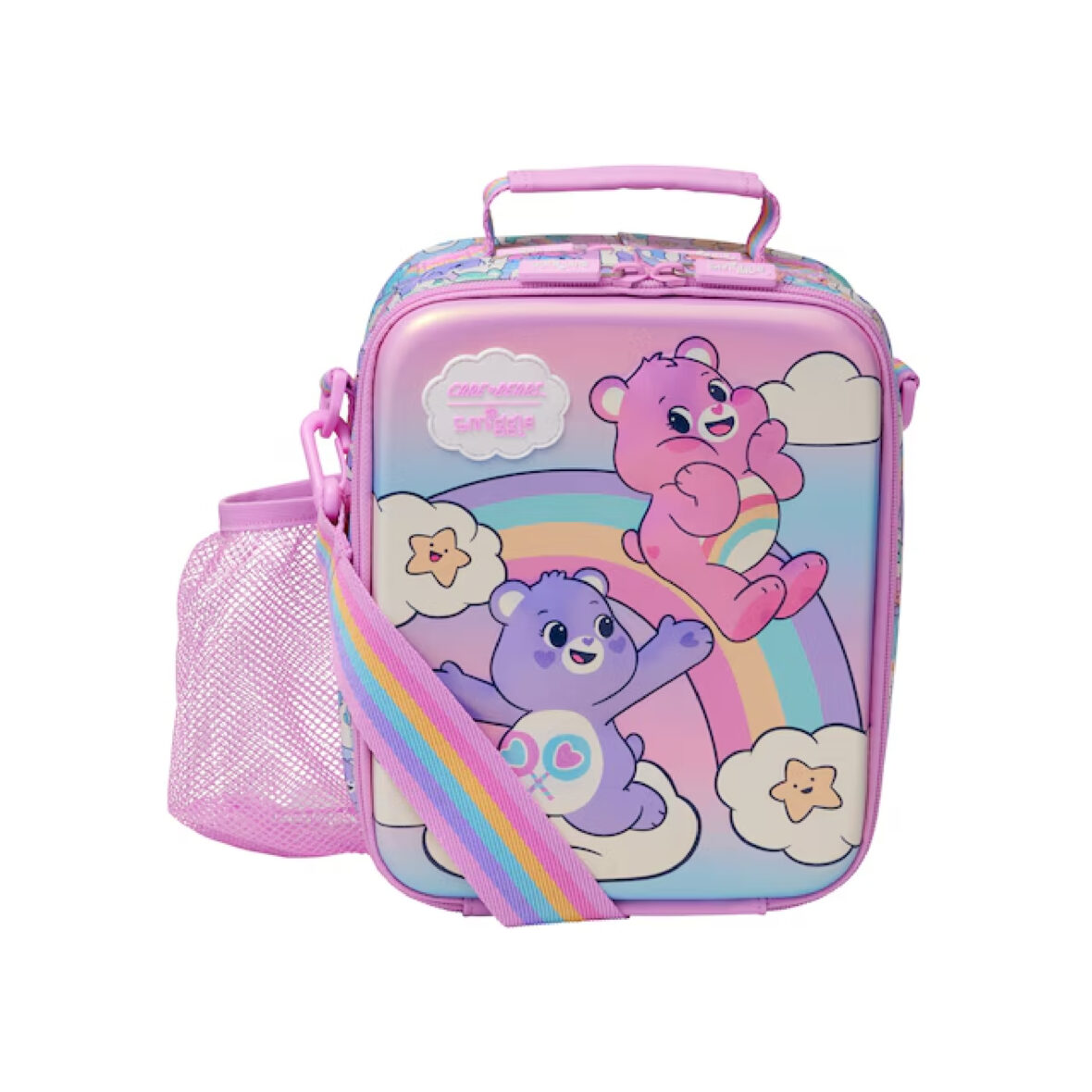 Smiggle Care Bears Hardtop Level Lunchbox With Strap
