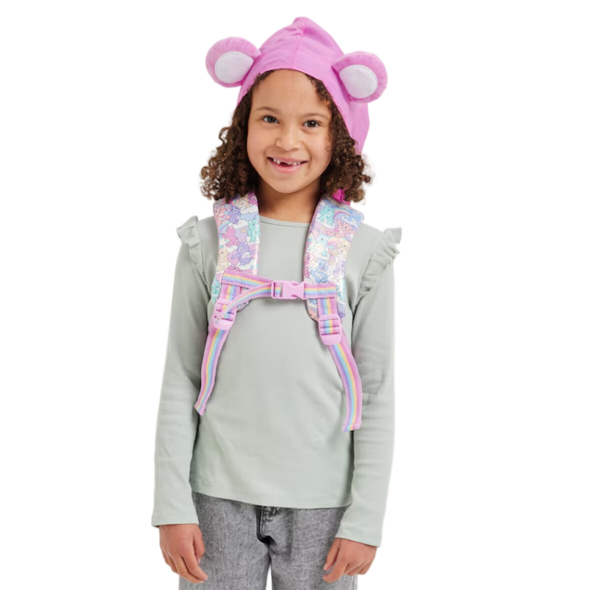 Smiggle Care Bears Junior Hoodie Backpack6