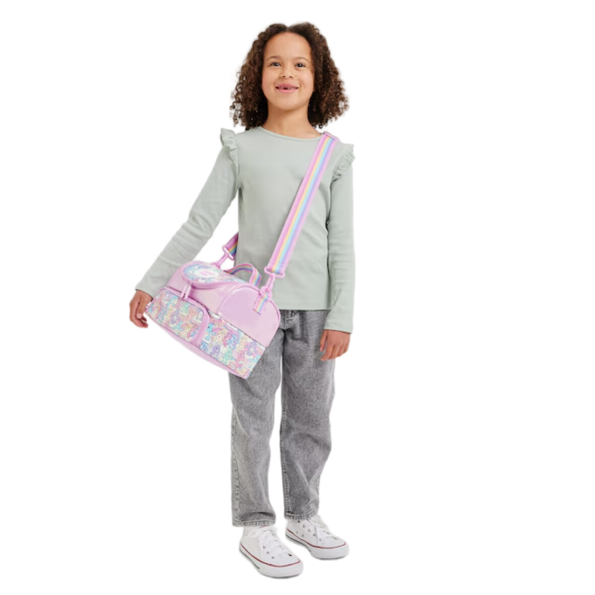 Smiggle Care Bears Large Double Compartment Lunchbox With Strap4