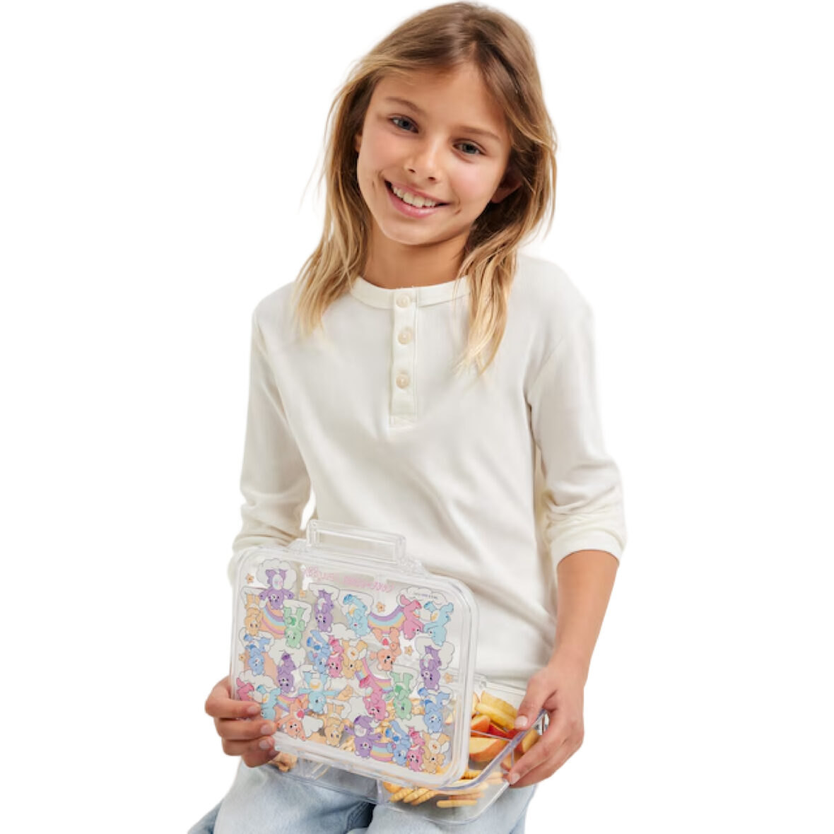 Smiggle Care Bears Medium See Me Bento Lunchbox