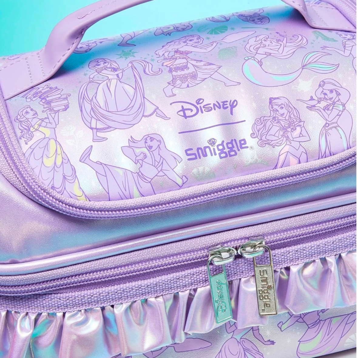 Smiggle Disney Princess Double Decker Lunchbox (3)