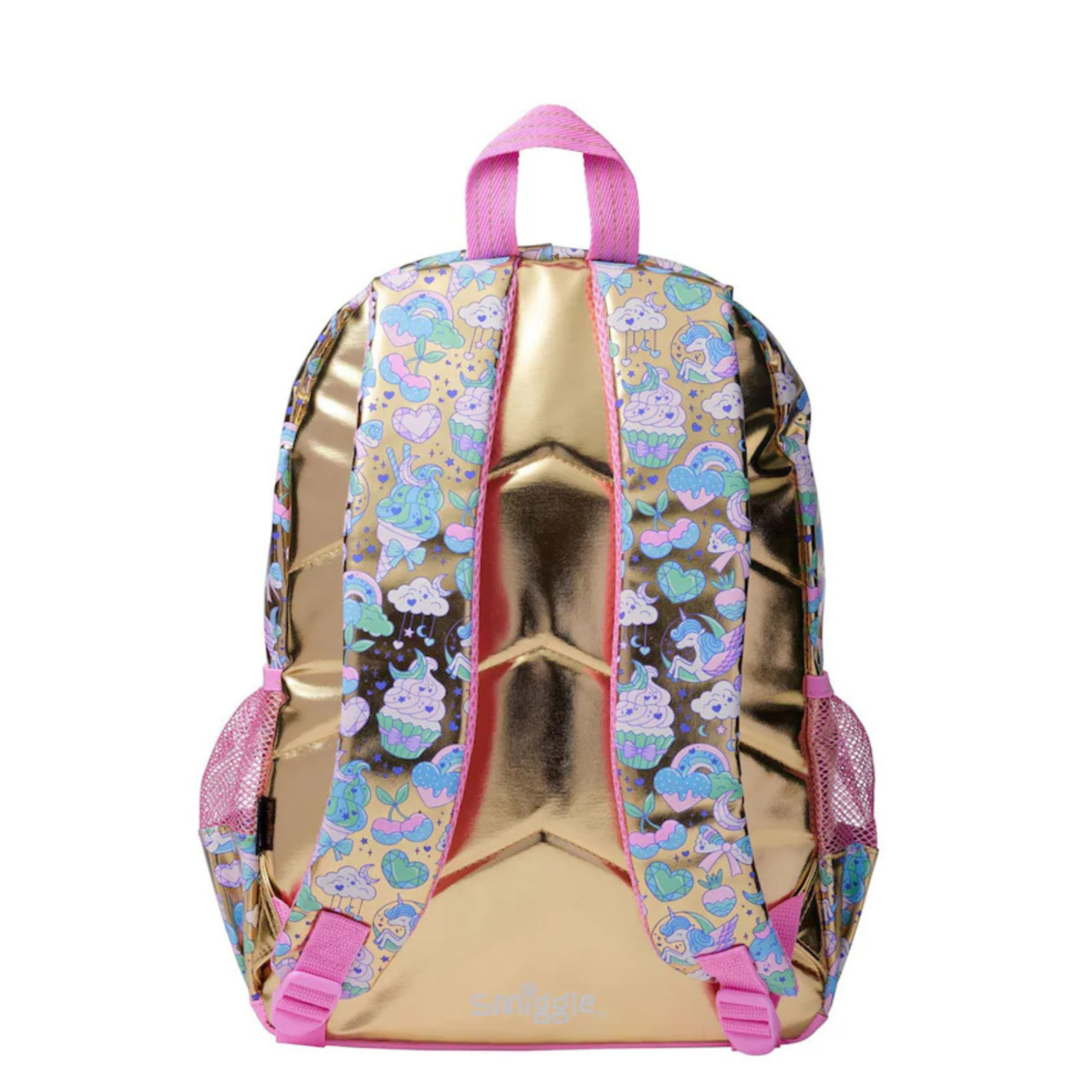 Smiggle Gold Radiant Classic Backpack (2)