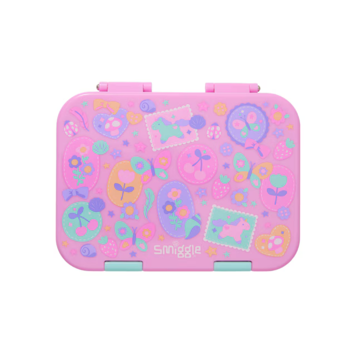 Smiggle Little Journeys Small Bento Lunchbox – Pink