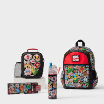 Smiggle Marvel 4 Piece Classic Backpack Bundle