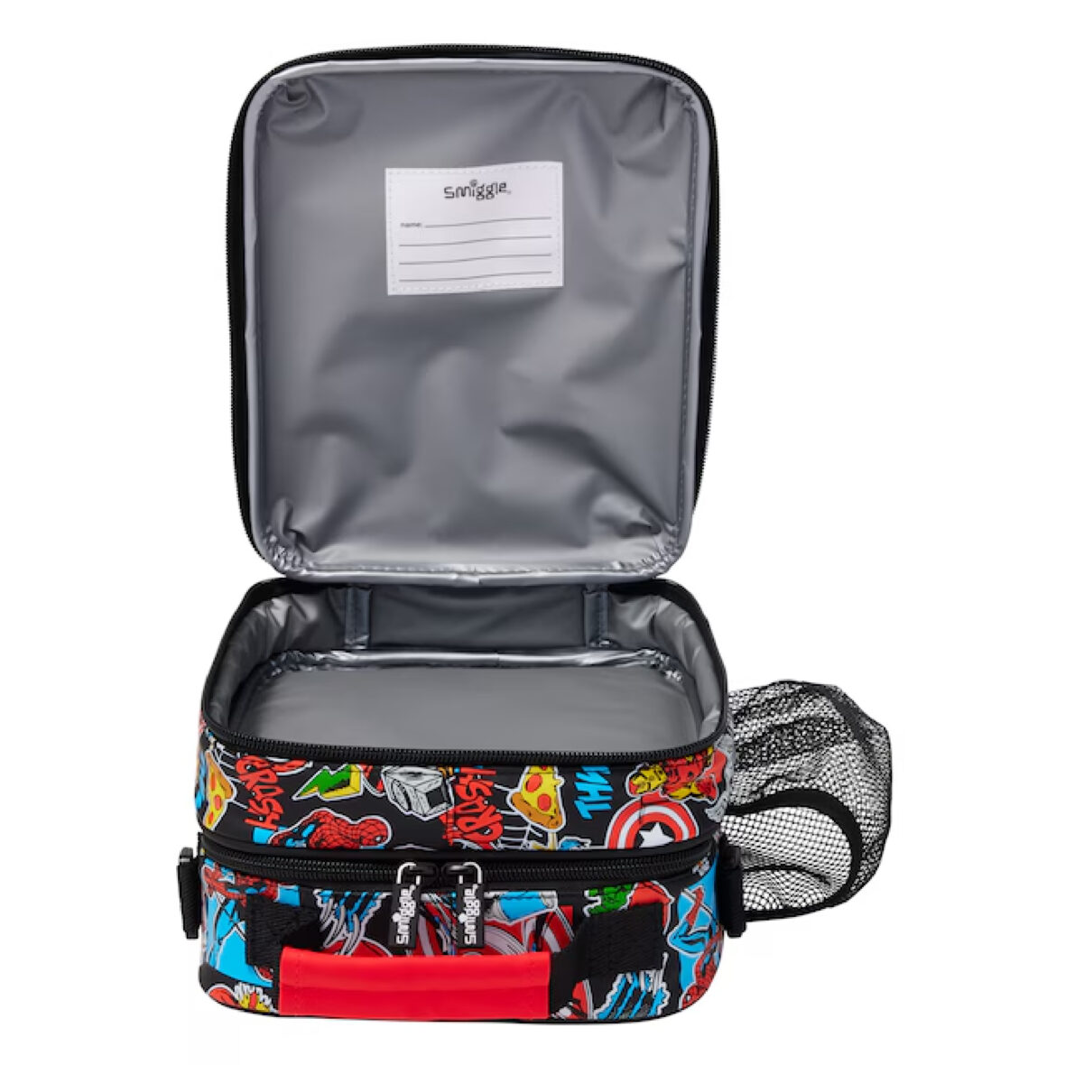 Smiggle Marvel Hardtop Level Lunchbox With Strap2