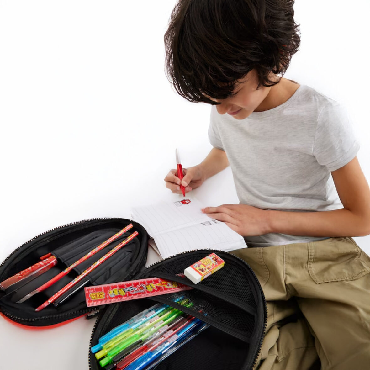 Smiggle Marvel Iron Man Stationery Gift Pack5
