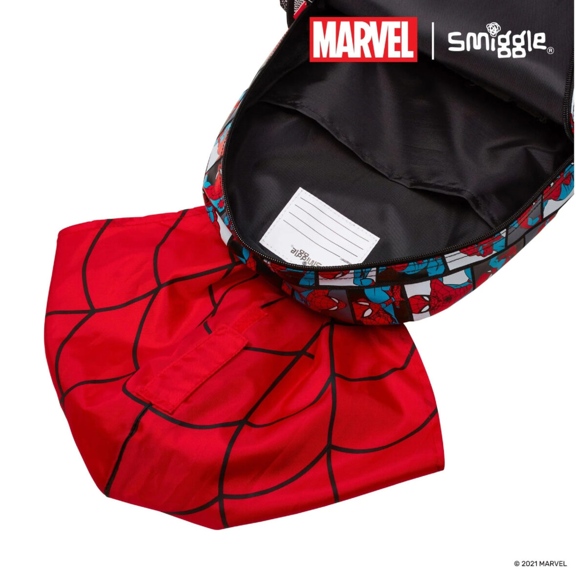 Smiggle Marvel Spider-Man Junior Hoodie Backpack2