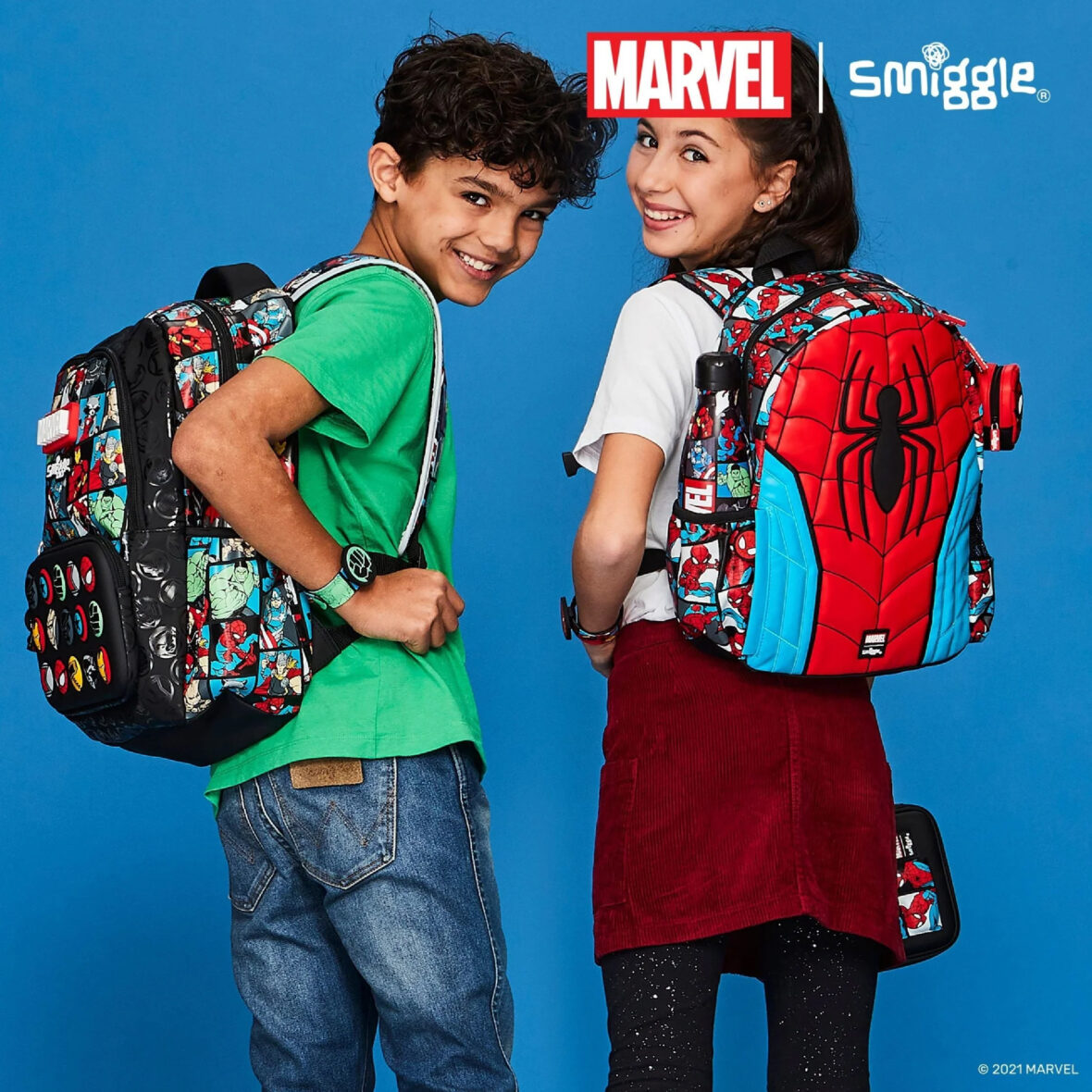 Smiggle Marvel Spider-Man Junior Hoodie Backpack4