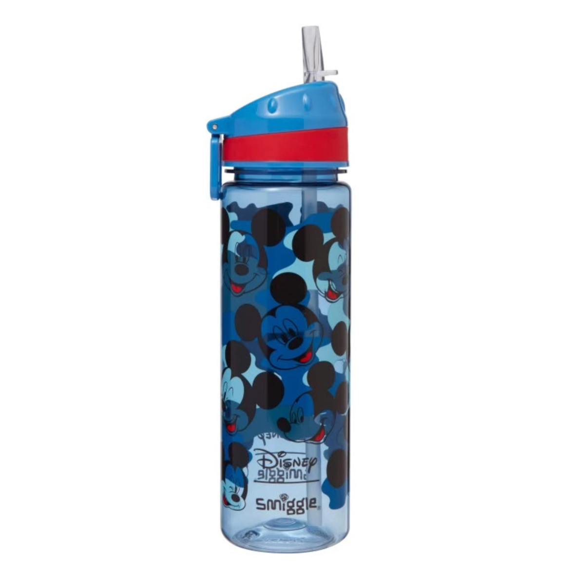Smiggle Mickey Mouse Blue Drink Up Plastic Water Bottle 650ml (2)