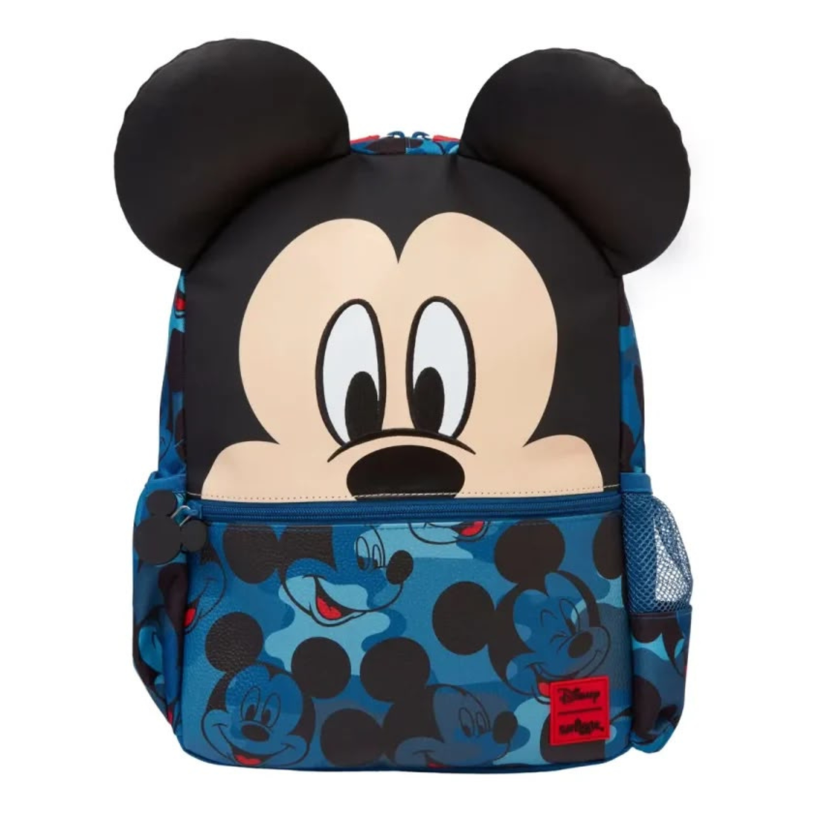 Smiggle Mickey Mouse Junior Character Hoodie Backpack – Blue