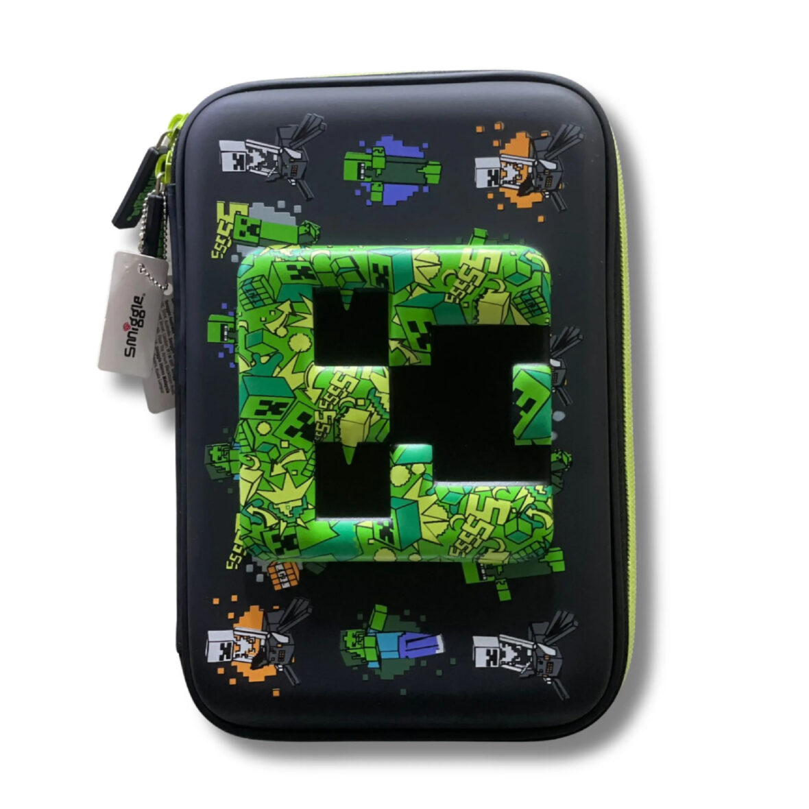 Smiggle Minecraft Creeper 3D Hardtop Pencil Case2