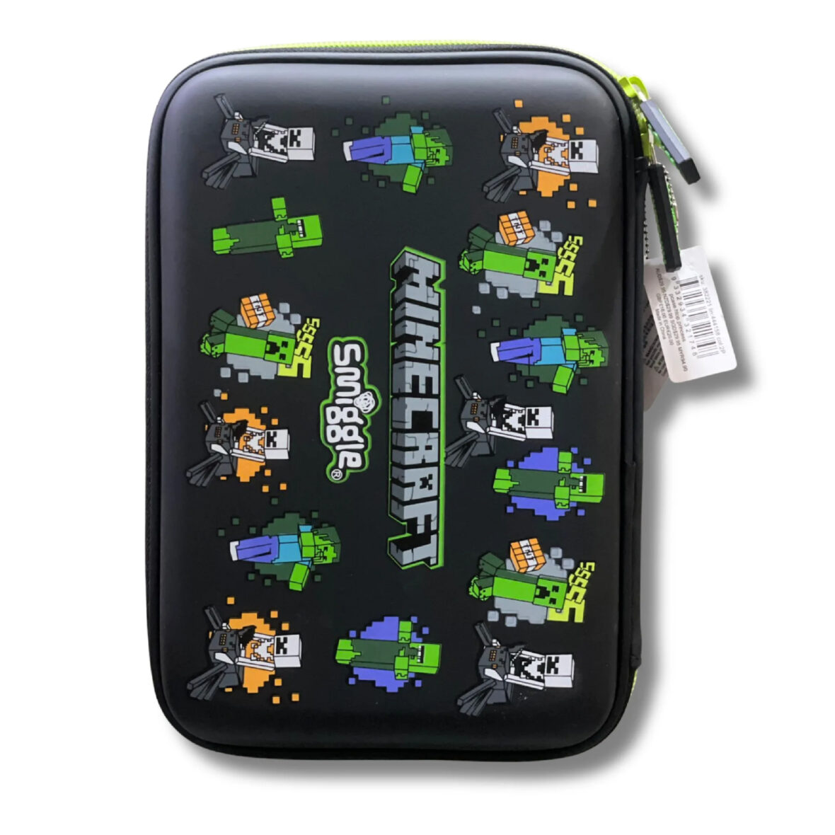 Smiggle Minecraft Creeper 3D Hardtop Pencil Case