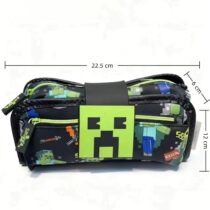 Smiggle Minecraft Double Zipper Pencil Case1