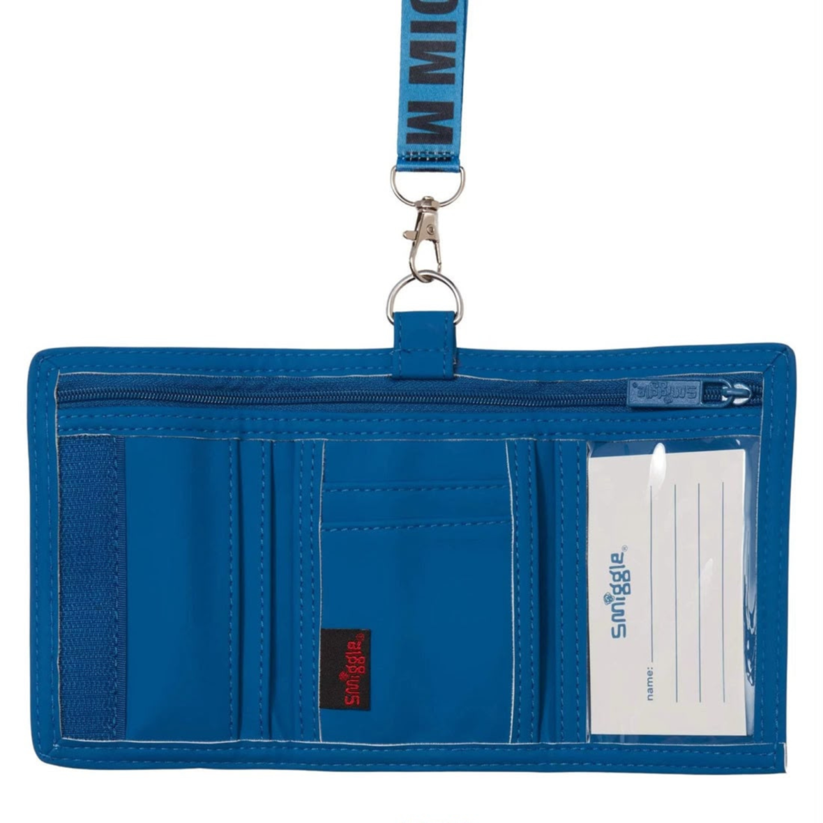 Smiggle Minnie Mouse Character Lanyard Wallet Blue (2)