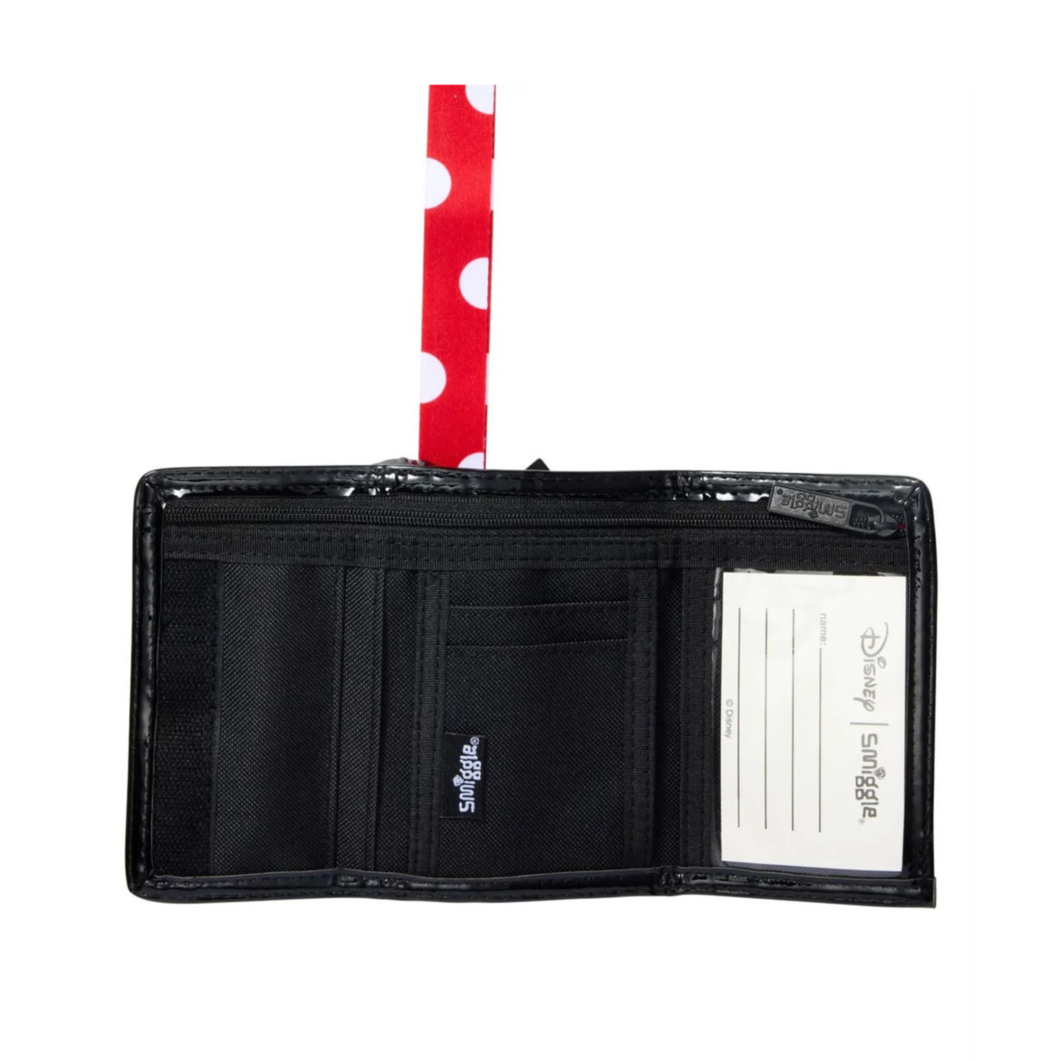 Smiggle Minnie Mouse Character Lanyard Wallet Red (2)