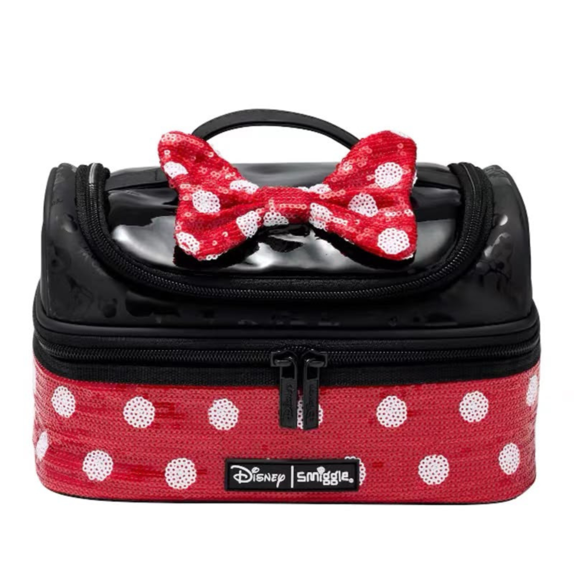 Smiggle Minnie Mouse Double Decker Lunchbox – Red